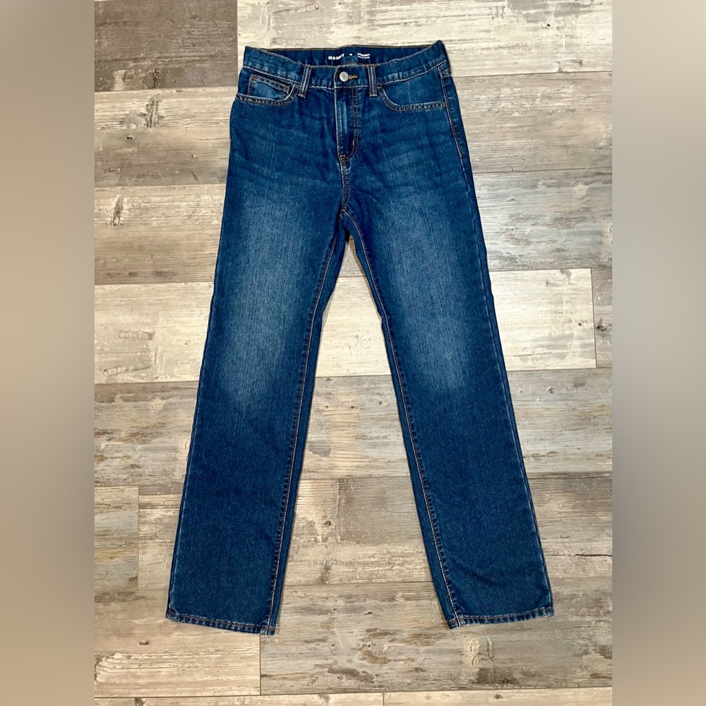 Old Navy Girls Jeans Straight leg size 16 - like new!!